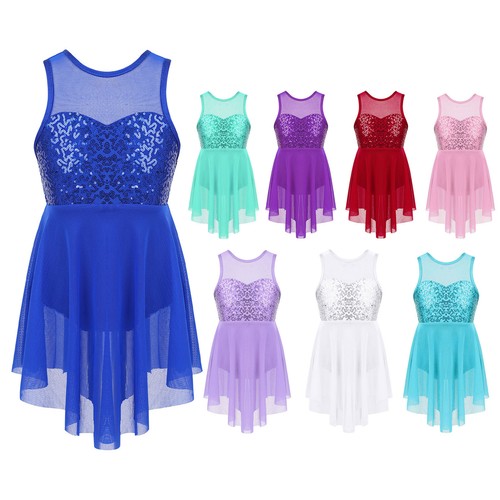 Robe enfant fille strass danse