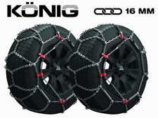 Chaines À Neige KONIG 16 MM 205/65R17 Groupe 235 XD-16 SUV Fourgons Homologuées