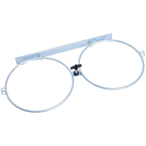 Support double pour - , gamelle