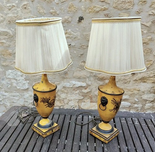 Paire lampe tôle - paire,