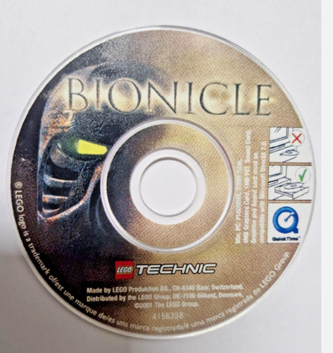 Lego bionicle rom - bionicle, cd-rom