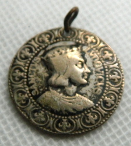 Pendentif métal argenté - pendentif, en