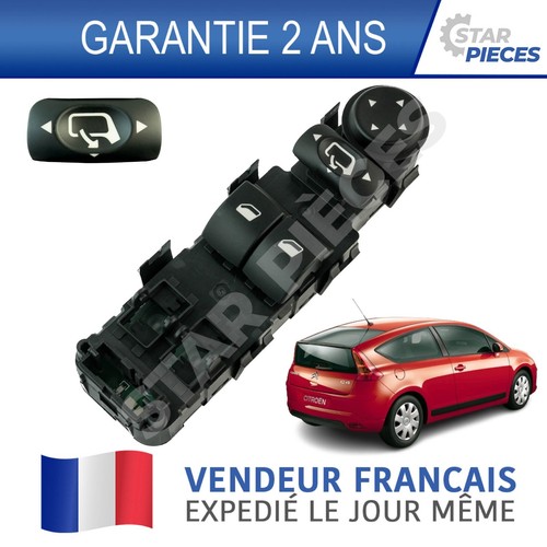 Commande bouton leve vitre - bouton,