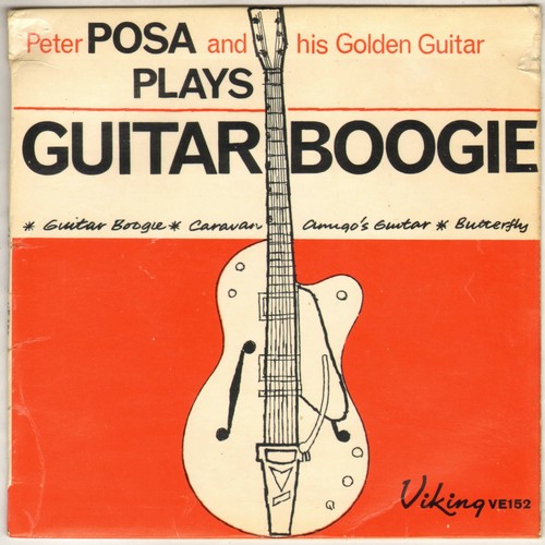Peter posa plays guitar - "plays,