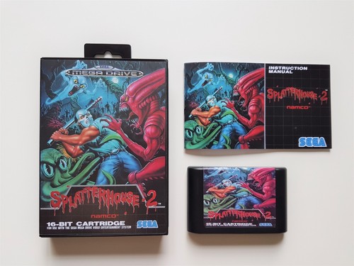 Sega megadrive splatterhouse - sega, 2