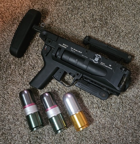 Airsoft m203 launcher with - airsoft,