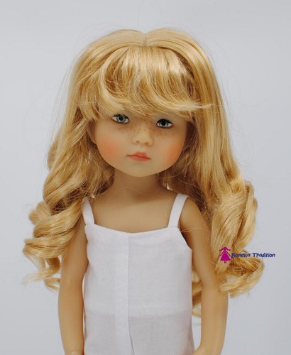 Boneka perruque long ondulé - perruque,