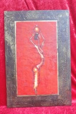 Beau Tableau, Représentation Abstraite, 90Cm X 60Cm, Signé