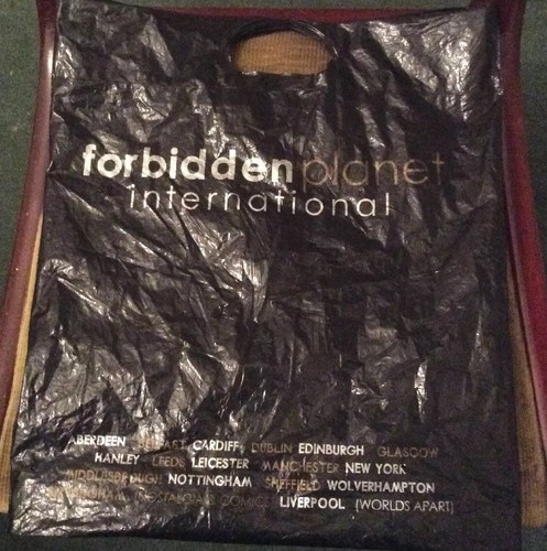 Forbidden planet carrier bag - carrier,