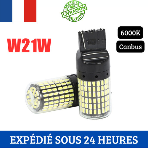 Ampoules led w21w canbus t20 - led,