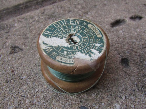 Bobine bois ancienne fil - bobine,