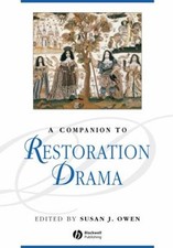 Un Compagnon À Restoration Drama Livre de Poche