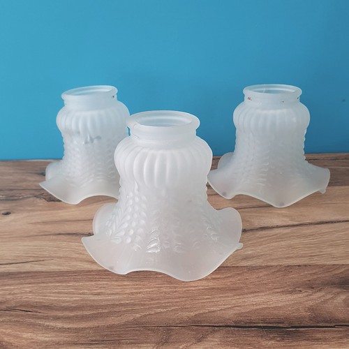 Lot ancien abat jour - lot, verre