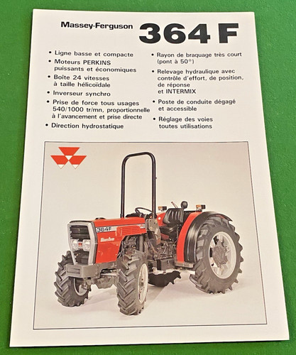 Notice publicitaire tracteur - notice,