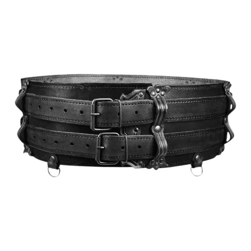 Ceinture corset cuir - corset, en