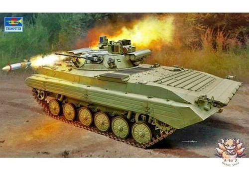 Trumpeter russe bmp 2m - trumpeter, bmp-2m
