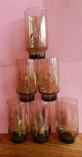 Verres vintage arcoroc - 6,
