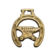 Décoration De Harnais Cheval De Trait .fer A Cheval .enclume .Elsham Forge H.L. 