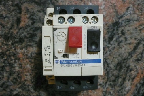 Disjoncteur moteur triphase - disjoncteur,