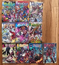 comics US VO Image 10 comics Wildcats 3 4 5 6 7 9 10 11 12 13 signés par Scott W