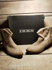 bottines Ikks Daim Clouté