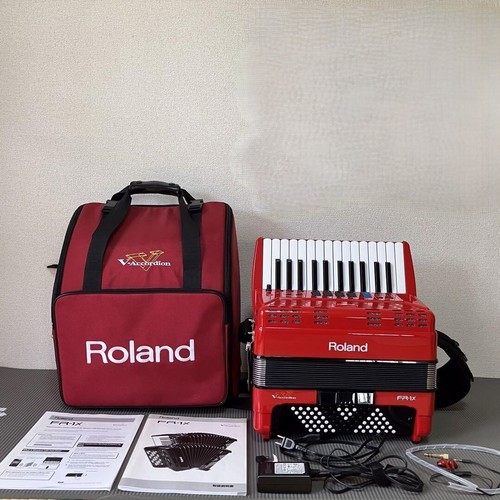 Roland accordion red - roland, v-accordion