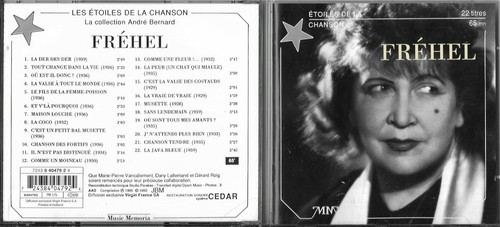 Titres fréhel best of - 22,