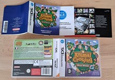 Nintendo DS Boîte Animal Crossing Wild World SANS JEU [FR FHG] Notice Super *JRF