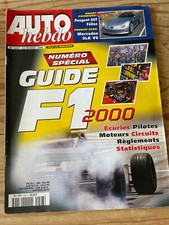 AUTO HEBDO N°1227 23/02/2000 GUIDE F1 PEUGEOT 607 FELINE RALLYE MCRAE