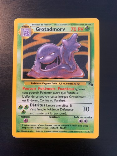 Carte pokémon grotadmorv - :,