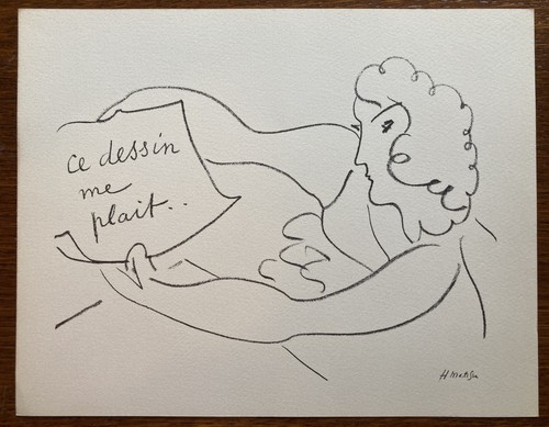 Matisse rare lithographie