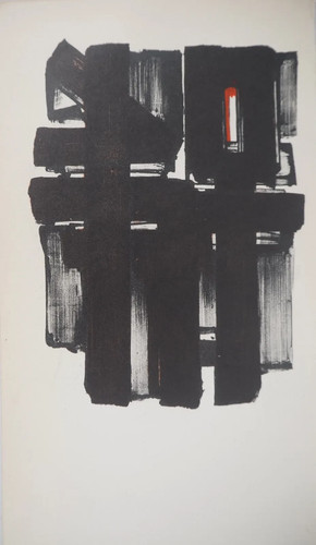 Pierre soulages lithographie - :,