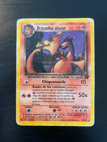 Carte pokémon dracaufeu - carte, :