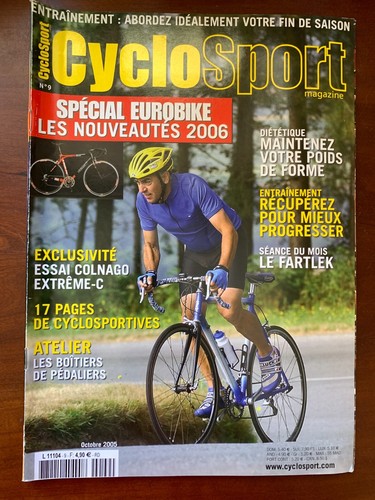 Cyclo sport 10 2005 - n°9, du