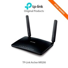 TP-Link MR200 Routeur 4G LTE sans fil double bande 2,4 GHz/5 GHz 3 ports LAN