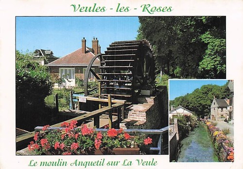 Veules les roses moulin - les, roses-le
