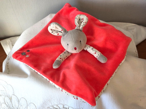 Doudou carre souris obaïbi - doudou,