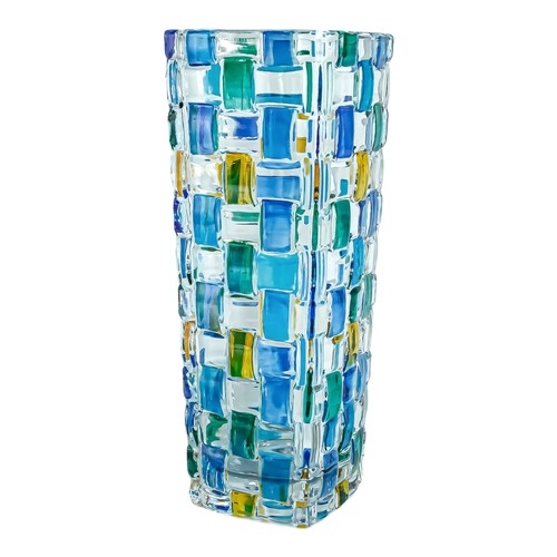 Vase verre murano vert - de,