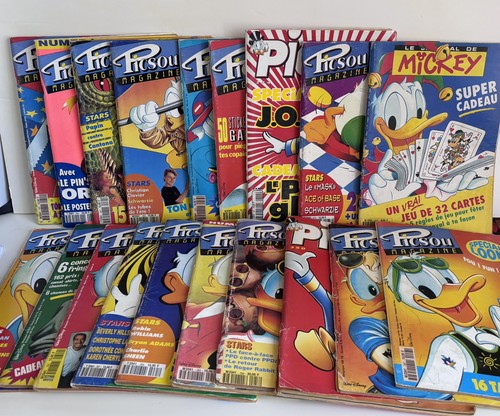 Lot magazines vintage picsou - magazines, :