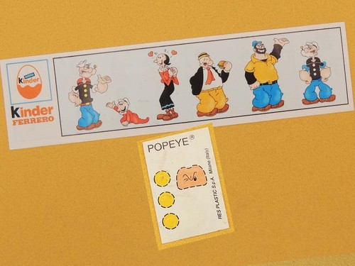 Kinder popeye ses amis - ses,