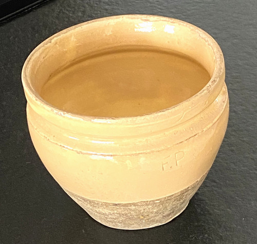 Ancien pot graisse confit - ancien,