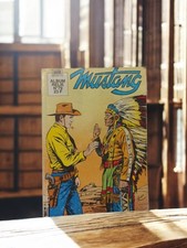 Vintage comic Mustang ancien livre de collection rétro BD occasion