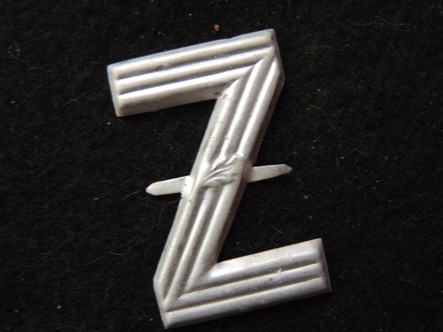 Ancienne lettre aluminium - ancienne,