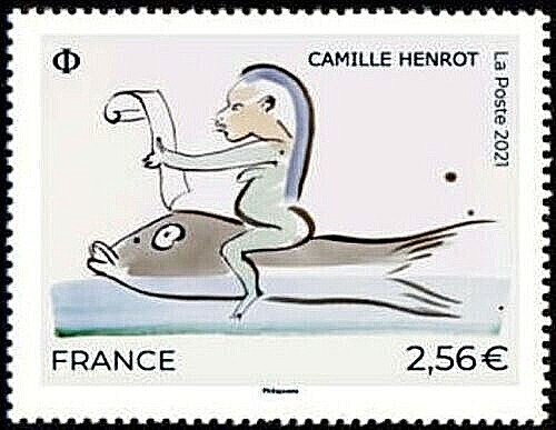 Timbre 5513 neuf dessin - timbre, xx