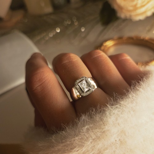 Bague femme acier inoxydable - bague,