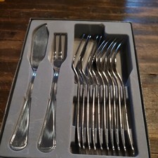 Service Couverts À Poisson 6 Personnes Inox Guy Degrenne