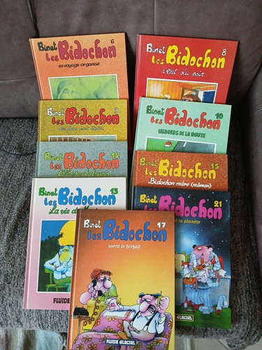 Lot bds les - 9,