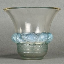 Vase Piriac Poissons Verre