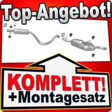 Pot d'échappement pour système d'échappement SAAB 900 II 9-3 I 2.0 T Turbo