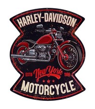 Plaque en Étain pour Atelier Restaurant Pizzeria Collectionneurs pour Harley